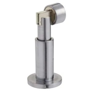 Trio Cesar Magnetic Doorstop Satin Chrome 80mm R12-DSM01SC