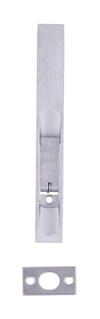 Trio Flush Bolt 19 x 150mm Satin Chrome