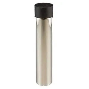 Trio Hart Cushioned Doorstop Chrome Plated 80mm