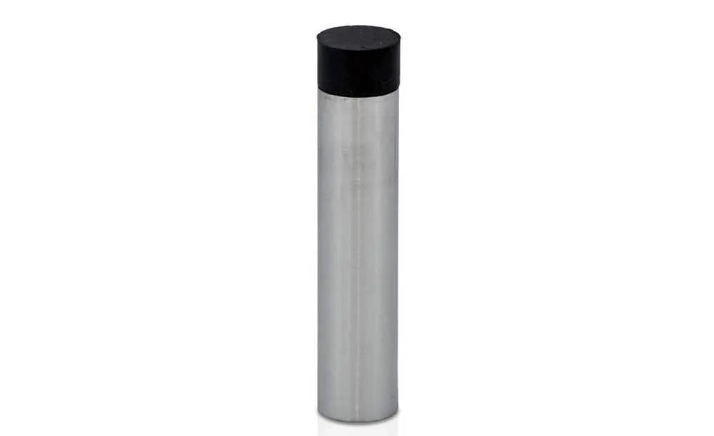 Trio Hart Doorstop with Base Satin Chrome 100mm