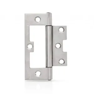 Trio Hirline Door Hinge Fixed Pin 100 x 65 x 2.0mm Stainless Steel