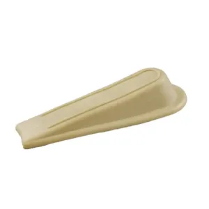 Trio Rubber Wedge Doorstop White 23mm