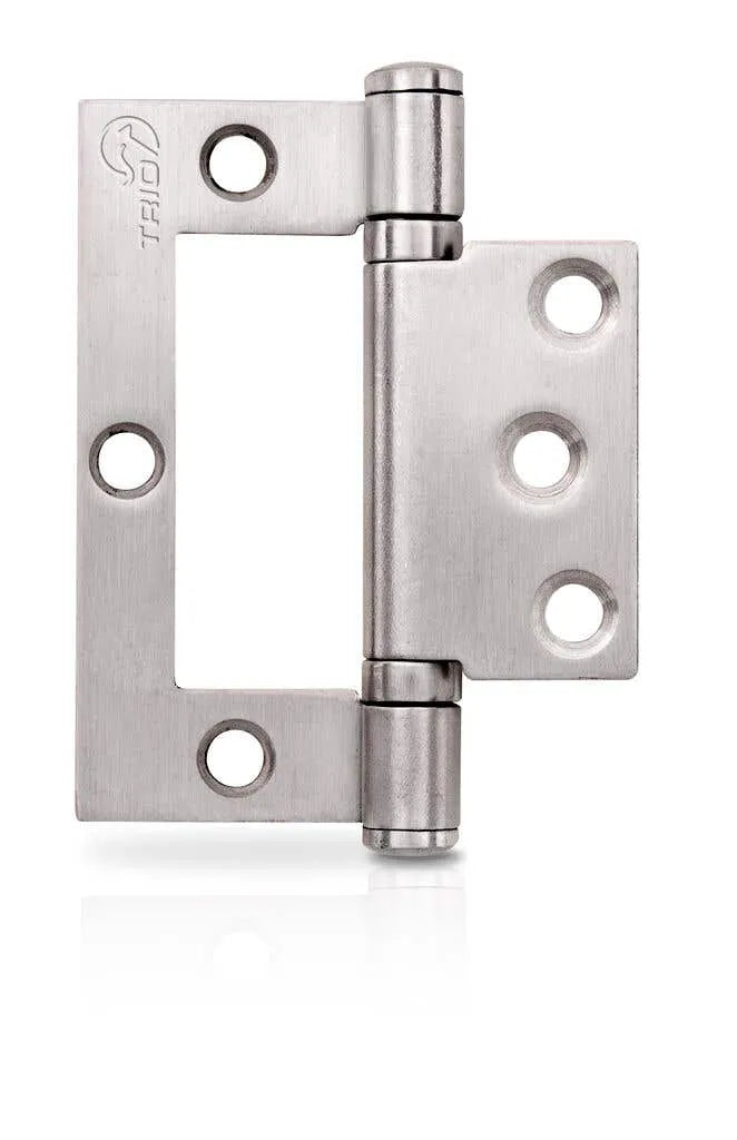 Trio Quick Fit Flat Architectural 90 x 65 x 2.5mm Stainless Steel
