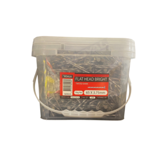 Twisted Flat Head Nails Galvanised 65mm x 3.75 - 15kg
