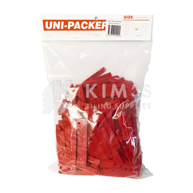 Unipacker – 90mm x 3.2mm – 180pcs – Red – UP3.2