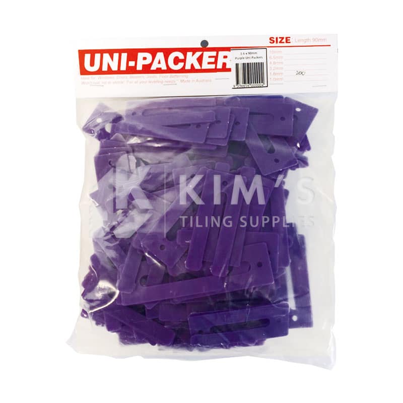 Unipacker – 90mm x 1.6mm – 200pcs – Purple – UP1.6