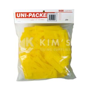 Unipacker – 90mm x 1mm – 230pcs – Yellow – UP1.0