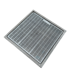 Drop-In Grate Only to Suit GRC Pit - 350mm x 350mm (380mm x 380mm - OA) / Medium (Class B) / Heelguard