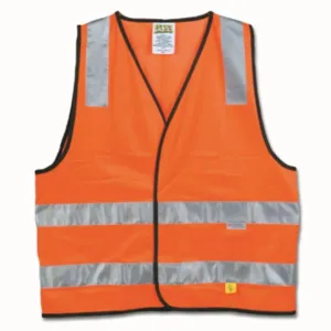 Vest Hi-Vis Safey Vest Day-Night Orange XL