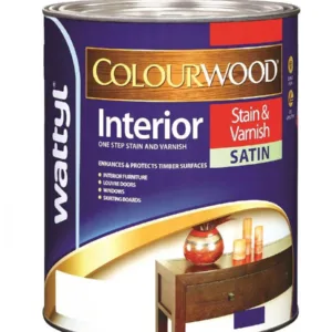 Wattyl Colourwood Stain & Varnish Satin New Maple 500mL