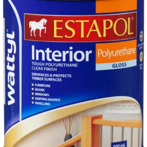 Wattyl Estapol Interior Polyurethane Gloss 500mL