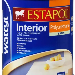 Wattyl Estapol Interior Polyurethane Satin 500mL