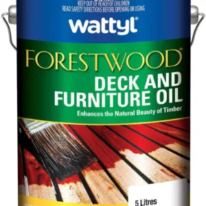 Wattyl Forestwood Deck & Furniture Oil Natural 5L