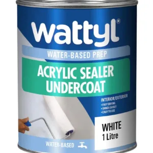 Wattyl Water Based Prep Acrylic Sealer Undercoat ASU 1L