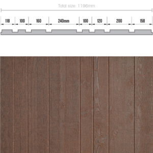 Weathertex Weathergroove Smooth 150mm 3660 x 1196mm
