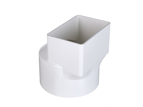 Holman PVC Stormwater Downpipe Adaptor 100 x 80 x 90mm
