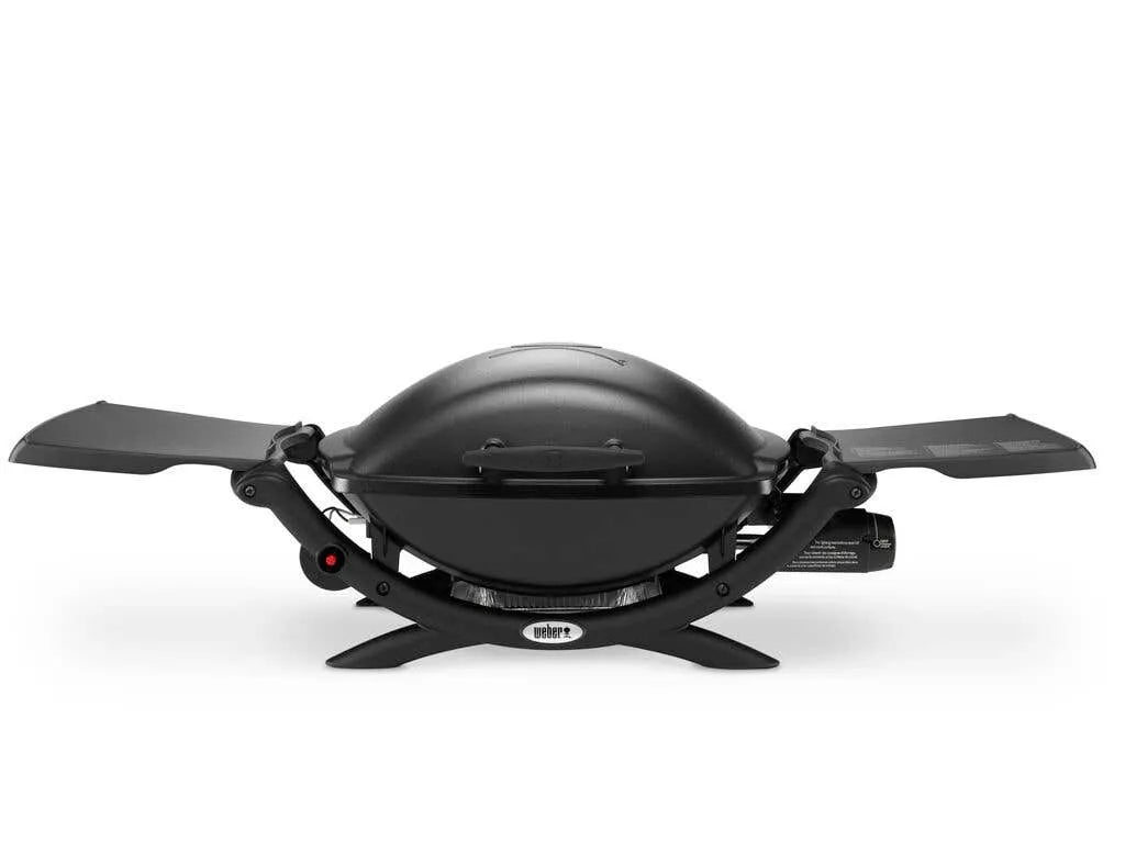 Weber Q2000N LPG BBQ Single Burner Midnight Black