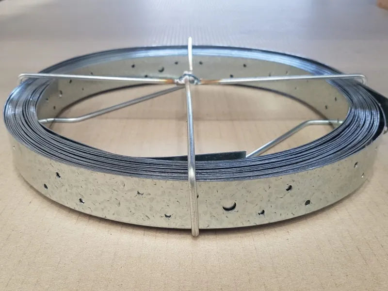 Wilmaplex Hoop Iron Perforated 30mm x 0.8mm x 15m