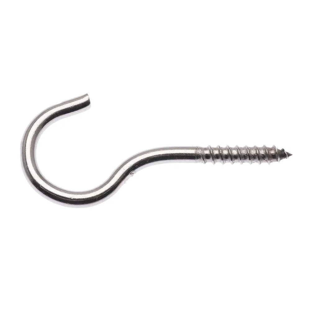 Zenith Ceiling Hook Stainless Steel 75 x 4.8mm (2 Pack) 2 Pack