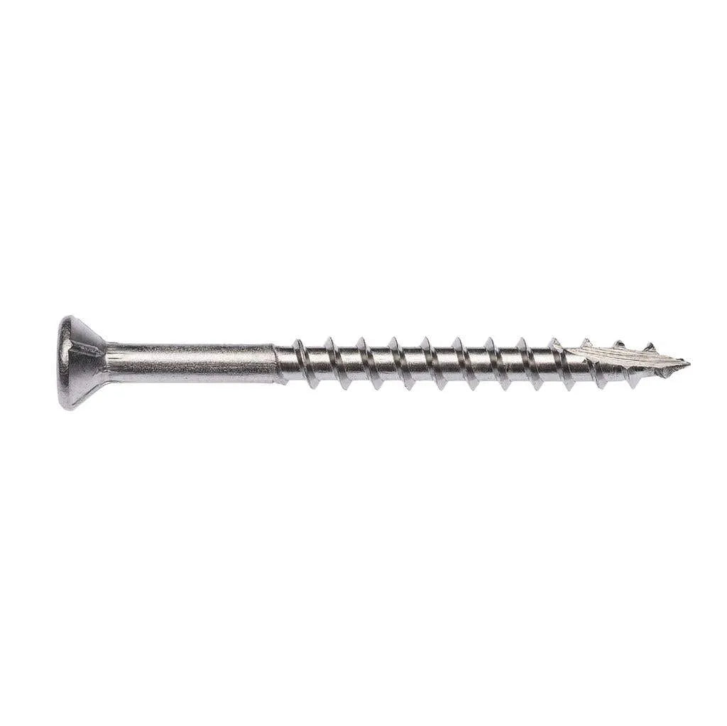 Zenith Decking Screws T17 Square Drive Stainless Steel 8G x 50mm 500 Pack