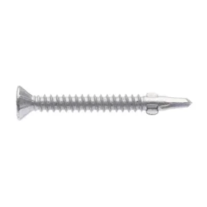 Zenith Metal Screws Winged Phillips Drive 10G x 45mm 50 Pack