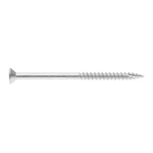 Zenith Timber Screws Countersunk Galv 10G x 75mm 10 Pack