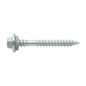 Zenith Timber Screws Hex Top Lock Galv 12G x 50mm 100 Pack