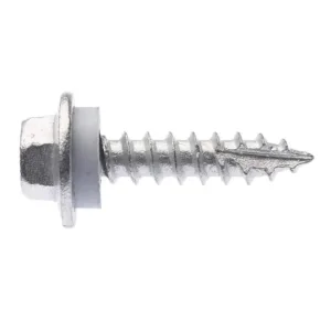Zenith Timber Screws Hex with Seal Galv 12G x 25mm 500 Pack