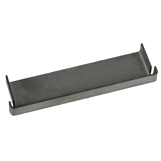 Aluminium Drain End Caps - 85mm wide x 25mm deep