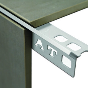 Decorative Y Section Aluminium 3m - Color: Matt silver | Size: 10mm