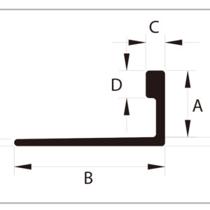 Brass Angle Gold L Shape 3m (13 Sizes) - Size: 4mm