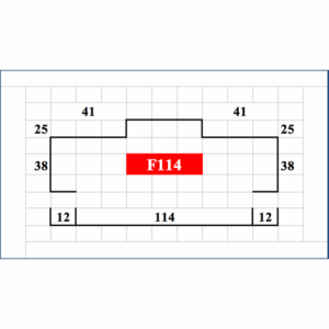 Fire Rated & Resistant Door Frame - F114 / 2055 x 824 (To suit 2045 x 820 x 37 Fire Door) / Left Hand