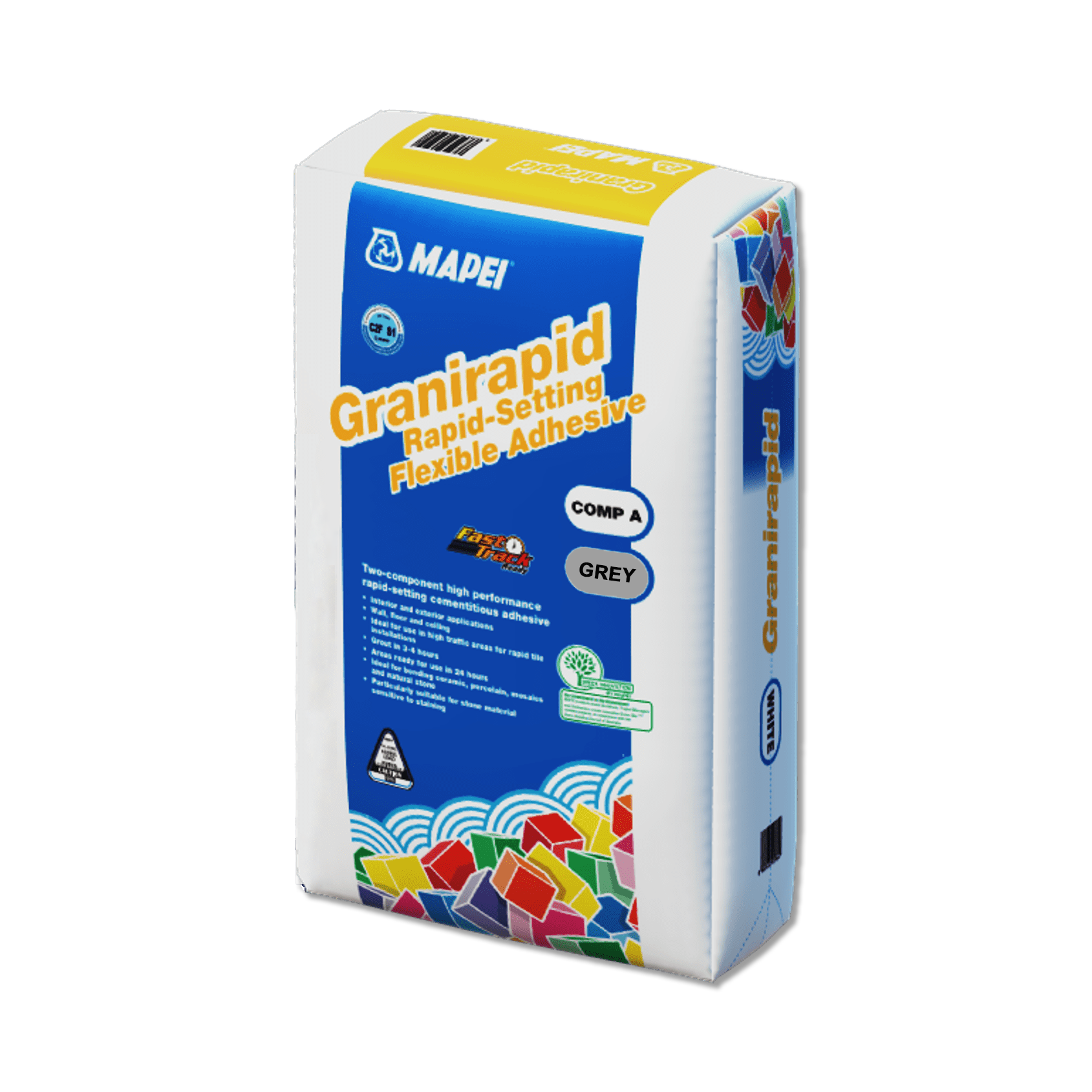 Mapei Granirapid 2 Part Adhesive - Component: Part A powder (Grey)
