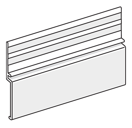 Hardie Base Trim Alum 9 x 3000mm for Fine Texture Cladding #306105