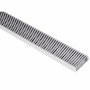 Stainless Steel Heelguard Grate & Aluminium Drain Channel