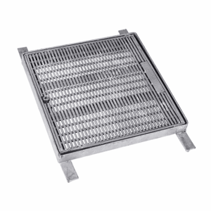 Budaguard™- Heelguard Pit Grate - Galvanised Steel - 300mm x 300mm / Medium Duty (Class B)