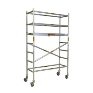 1.8m – 2.2m (Platform Height) Mobile Narrow Scaffold - 2.5 x 0.74 x 1.8