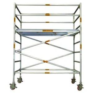 2.2m – 2.6m (Platform Height) Mobile Wide Scaffold - 2.5 x 1.3 x 2.2