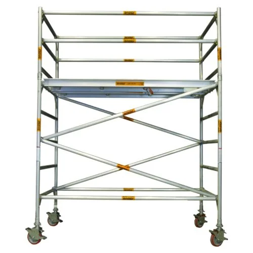 2.2m – 2.6m (Platform Height) Mobile Wide Scaffold - 2.5 x 1.3 x 2.2