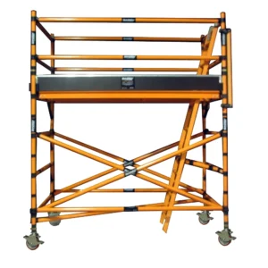 2.2m – 2.6m (Wide Platform) Fibreglass Mobile Scaffold