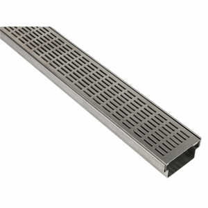 Lines Pattern Stainless Steel Strip Drain