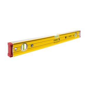 Stabila Level Box Frame Ribbed Trade 3 Vial - Size: 1800mm