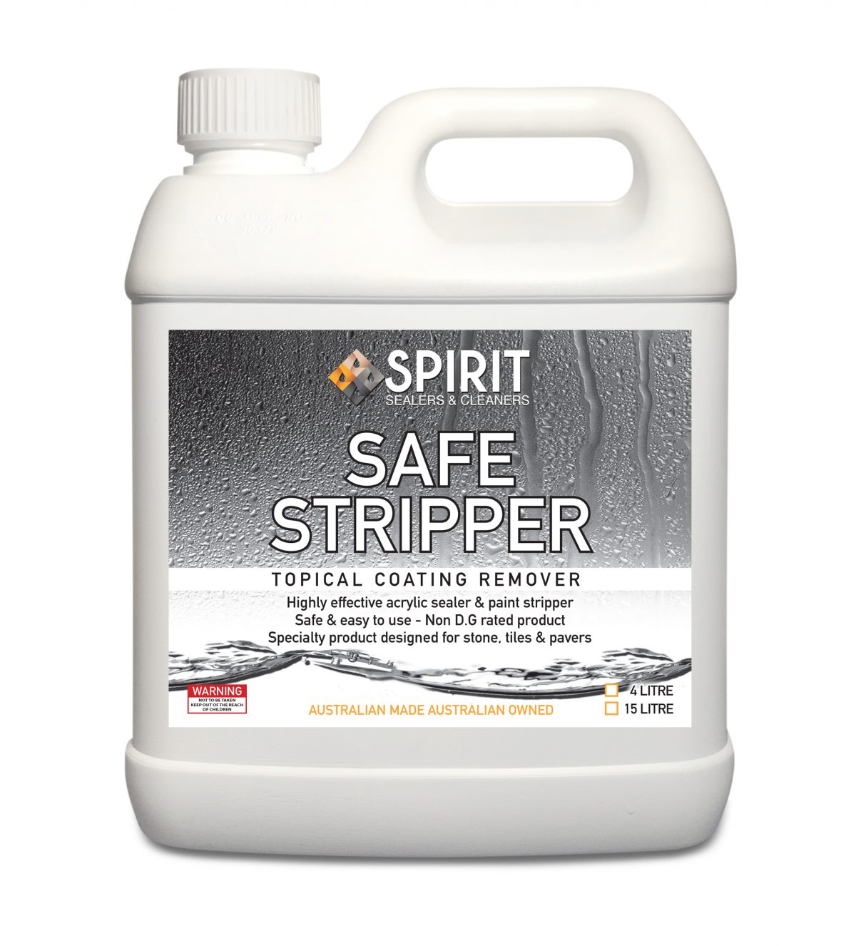 SPIRIT Safe Stripper – 4L Remover - Size: 1l