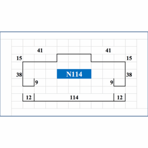 Single Leaf Door Frame (Non-Fire Rated) - N114 / 2065 x 724 (To suit 2040 x 720 x 35mm door) / Left Hand