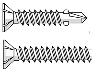 HardieDrive Screw Square Drive 41mm Bx1000 Loose #305984