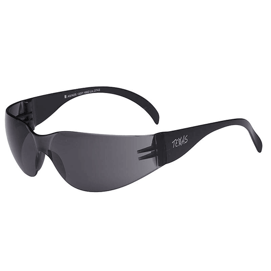 TEXAS Safety Glasses - Smoke Lens