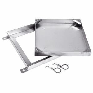 BudaPave™ Tile Insert Pit Cover - Stainless Steel - 450mm x 450mm