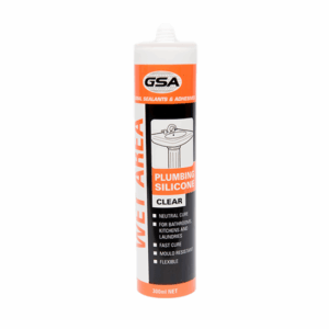Wet Area Silicone - Clear
