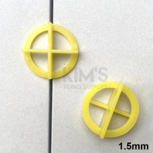 KC – Reusable Round Tile Spacer 100pcs (5 Sizes) - Size: 1.5mm