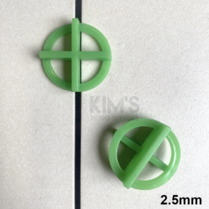 KC – Reusable Round Tile Spacer 100pcs (5 Sizes) - Size: 2.5mm